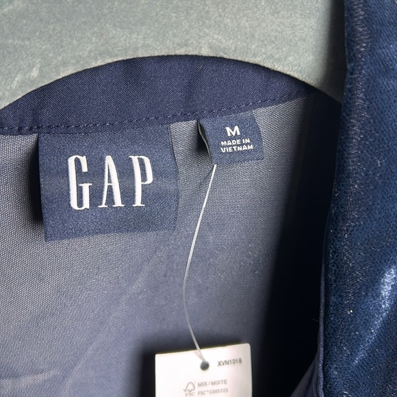 GAP velvet Boyfriend Shirt - Medium - New - Picture 4 of 9